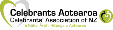 Celebrants' Association of NZ logo